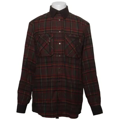 Chemise en flanelle (Marron, Vert, Rouge) de Härkila Coton, Polyester