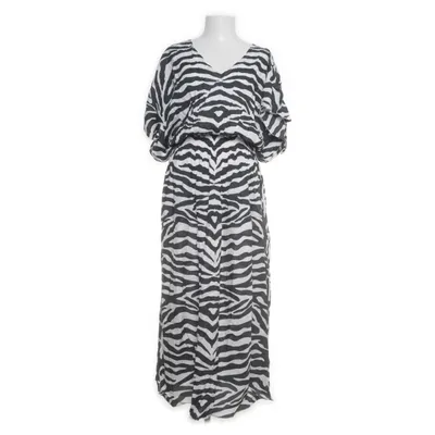 Jurk (Wit, Groen) van FAV Viscose