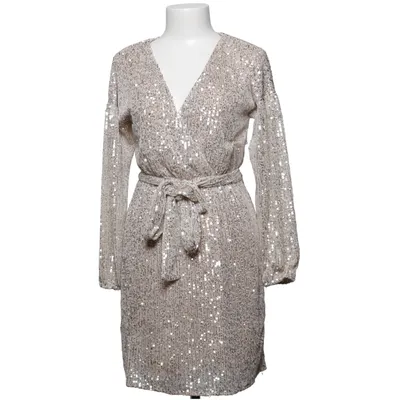 Cocktail dress (Silver) from Dennis Maglic Cotton, Polyester