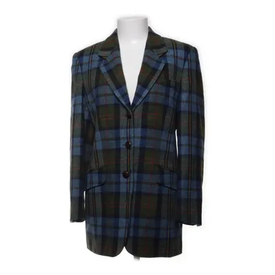 Coat (Blue, Green, Multicolored) from Renata Gibaldi Acetate, Wool