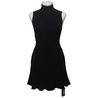 Turtleneck dress (Black) Viscose