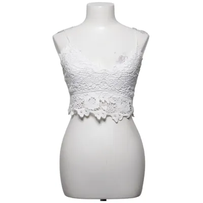 Crop top (White) from Stradivarius