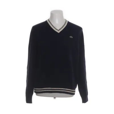 Pullover (Blå, Vit) från Lacoste Akryl, Bomull