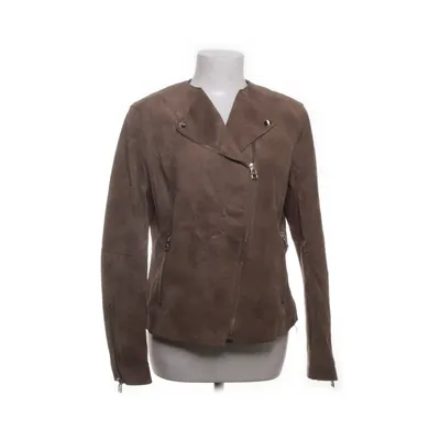 Bikerjacka (Brun) från Frontrow Skinn, Polyester