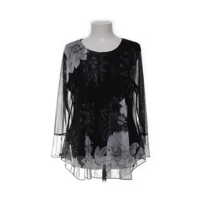 Blus (Svart, Vit, Grå) från Desigual Elastan, Polyester, Polyuretan, Viskos