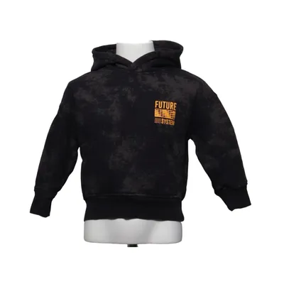 Capuchon sweater (Zwart) van DND Denim Development Katoen