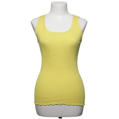 Tanktop (Geel) van Style Butler Zijde