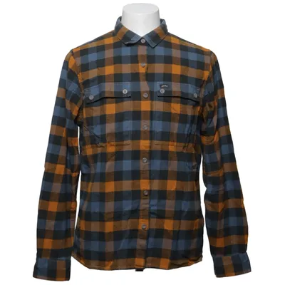 Flannel skjorte (Blå, Gul, Sort) fra Lundhags Økologisk bomuld