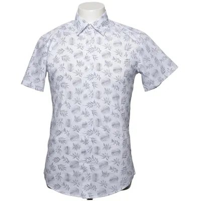 Kortärmad skjorta (SLIM FIT) från Smog Bomull, Polyester