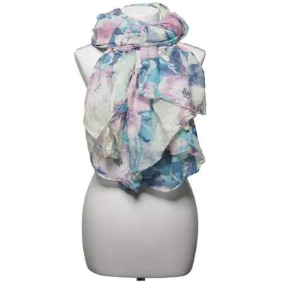 Shawl (Blue, Pink, Multicolored) from Stank Stockholm Cotton, Silk