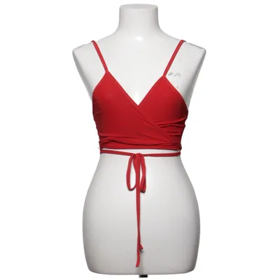 Crop top (Röd) från Boohoo Night Elastan, Polyester