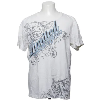 T-shirt (Wit, Blauw) van Fishbone