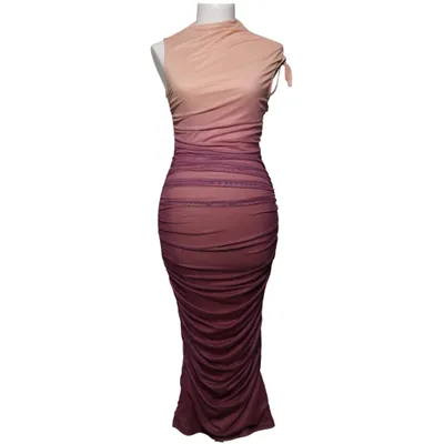 Cocktail dress (Purple, Beige) from Cider Polyester