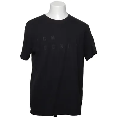 T-shirt (Noir) de CCM Coton, Polyester, Viscose