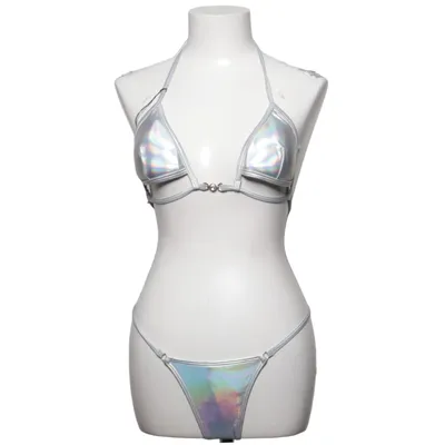 Bikini (Zilver) Elastaan, Polyester