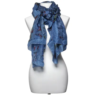 Shawl (Blue, Multicolored) from Plomo o Plata