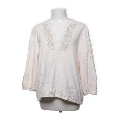 Blus (COTTON BEADED COLLAR LS) från Cotton Club Bomull