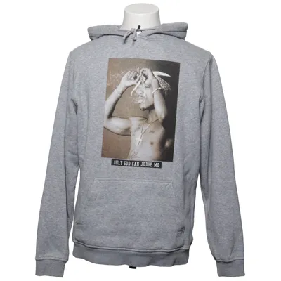 Sweat à capuche (Gris) de 2Pac Coton, Polyester