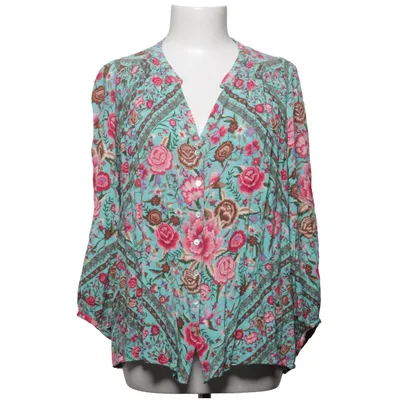 Blouse (Blue, Pink, Multicolored) from Spell Viscose