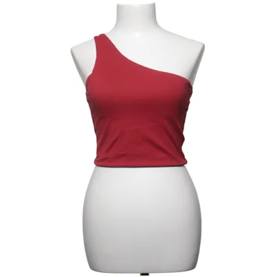 Crop top (Rouge) de Blakely Élasthane, Polyamide