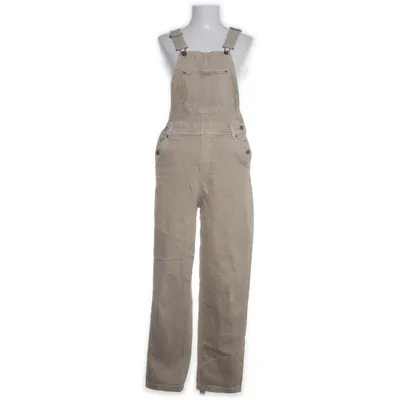 Tuinbroek (Beige) van &Denim by H&M Katoen, Elastaan
