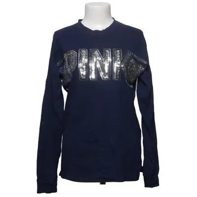 Langærmet t-shirt (Blå) fra Pink Victoria's Secret Bomuld