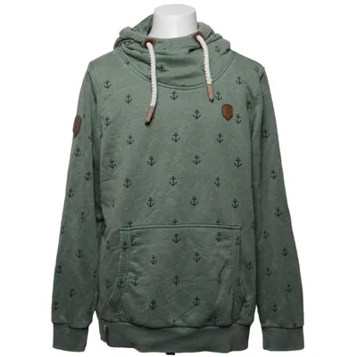 Capuchon sweater (Groen) van Naketano Katoen, Polyester