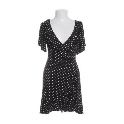 Wrap dress (Black) from Boohoo Elastane, Viscose