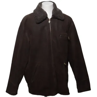 Shearlingjacka (Brun) från Kenvelo Skinn, Polyester