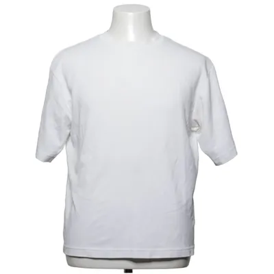 T-shirt (Wit) van Uniqlo U Katoen, Polyester