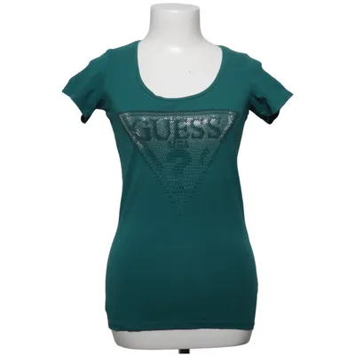 T-shirt (Green) from Guess Cotton, Elastane