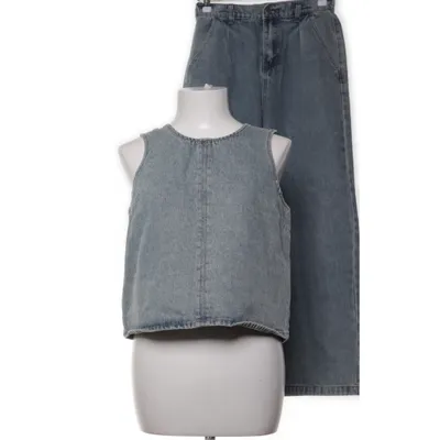 Set (Blå) från Dazy Bomull, Polyester, Viskos