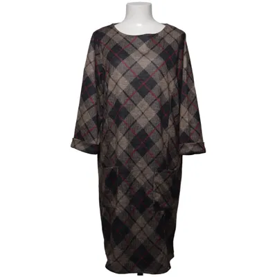 Klänning (Brun, Flerfärgad) från Multiblu Elastan, Polyester, Viskos