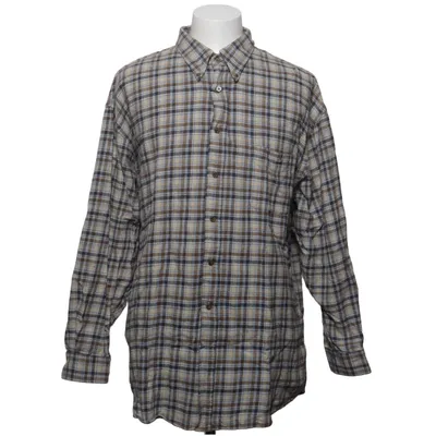 Flannel skjorte (Beige, Brun, Blå) fra Mc Gordon Bomuld