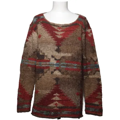 Sweater (Brown, Multicolored) from Denim & Supply Ralph Lauren Acrylic, Wool
