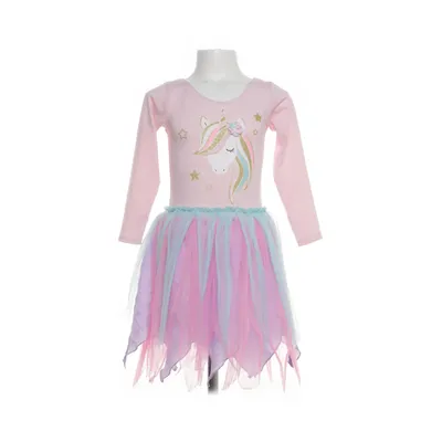 Jurk (Roze, Meerkleurig) van H&M Polyester, Elastaan