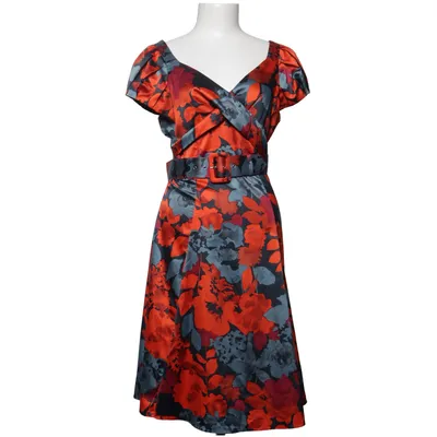Dress (Red, Gray, Multicolored) from The Limited Elastane, Polyester