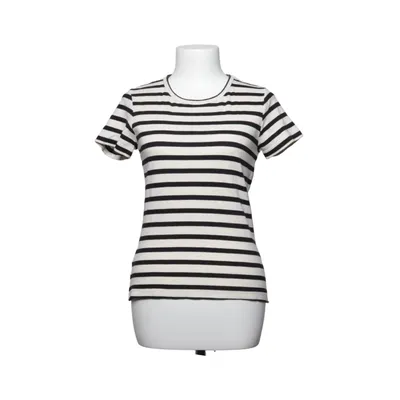 T-shirt (Black, White) from Flash Essential Cotton, Elastane