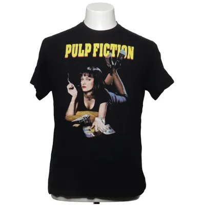T-shirt (Zwart) van PulpFiction Katoen
