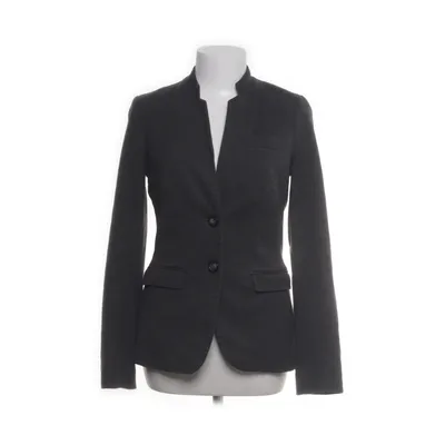 Blazer (Gray) from La Ligna Acrylic, Cotton, Polyamide, Polyester, Viscose