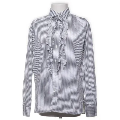 Bluse (Hvid, Sort) fra Polo Ralph Lauren Bomuld