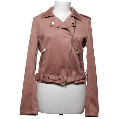 Bikerjakke (Pink) fra Primark Elastan, Polyester