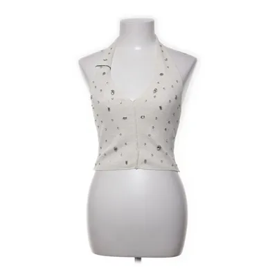 Halternecktopp (Vit) från Zara Bomull, Polyester
