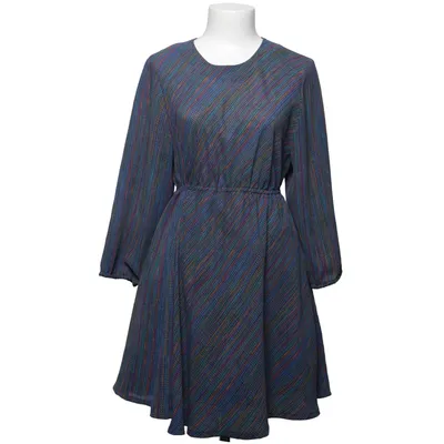 Robe (Bleu, Multicolore) de Smiley Vintage