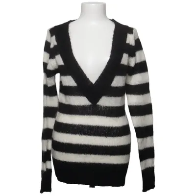 Pull-over (Noir, Blanc) de Zoul Acrylique, Mohair, Polyamide