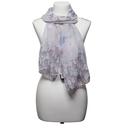Shawl (Gray, Pink, Blue) from Baglady Viscose
