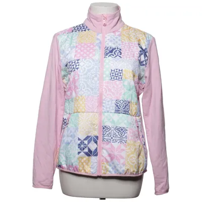 Jacket (Pink, Multicolored) from RLX Ralph Lauren Elastane, Modal, Wool