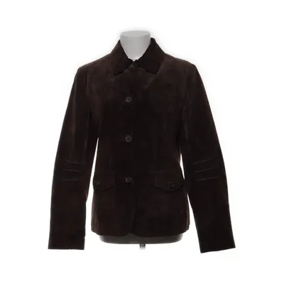 Läderkavaj (Brun) från My Own Skinn, Polyester