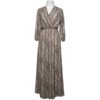 Maxikjole (Beige, Sort) fra Colloseum