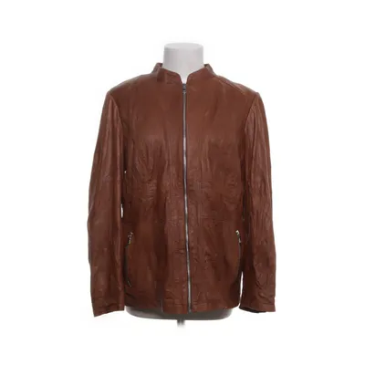 Läderjacka (Brun) från Trend Zone Skinn, Polyester